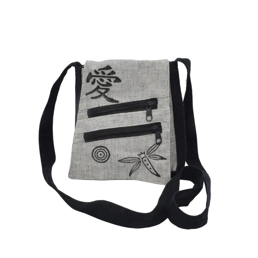 Venus Imports Cotton Mini Crossbody Purse Dragonfly Butterfly Handbag Bags